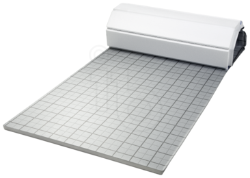 uficell® Impact Sound Insulation ALU [75 m² - 3 rollen] - PE-schuim met aluminium dampscherm - Dikte: 2 mm - Akoestische impact en loopgeluidsisolatie - Perfect voor laminaat- en parketvloeren