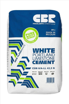 AALBORG WITTE CEMENT MB1 NOORS WIT 25 KG