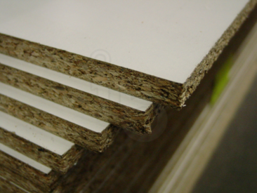 MEUBELPANEEL 18MM WIT GEPLASTIFICEERD 300MM X 2500MM